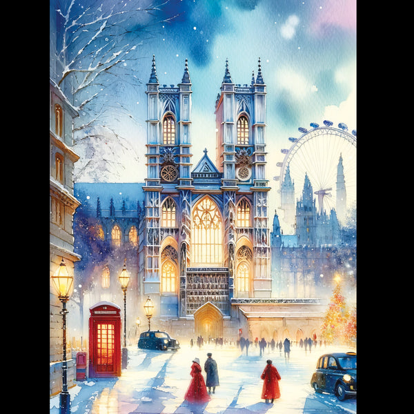 Westminster Abbey at Christmas<p style="color_gold">LUXURY RANGE